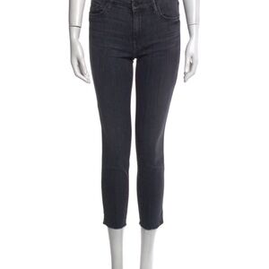 Mother mid rise skinny jeans